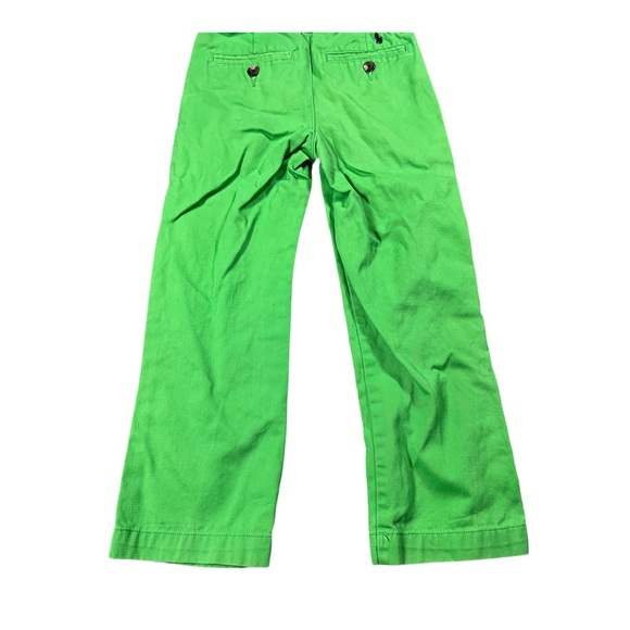 Polo Ralph Lauren Boys Green Chino Pants Straight Leg Size 5 - Picture 6 of 8